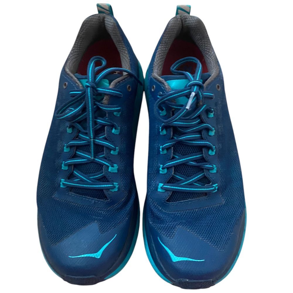 HOKA Challenger ATR 6 Women's Trail Running Shoes Navy Turquoise Athletic Shoe